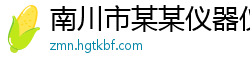南川市某某仪器仪表有限公司